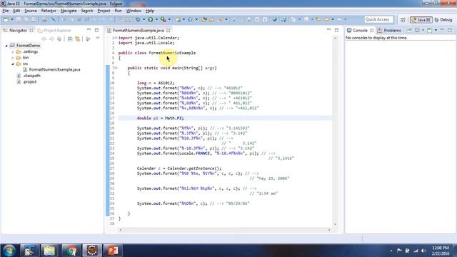 Java format and printf methods(Converters and flags) | Java Tutorial смотреть онлайн