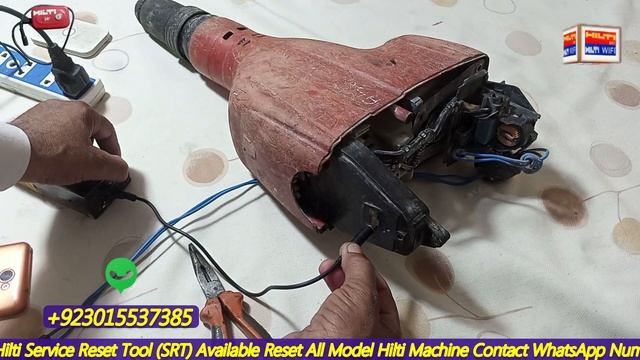 Hilti TE 706 Hammer Red Light on Reset Electronics card with Hilti srt tool command android mobile. смотреть онлайн