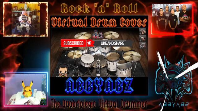 MARTYR NYEBERA - KAMIKAZEE / VIRTUAL DRUM COVER / ABBYABZ THE QUAD VIRTUAL DRUMMER смотреть онлайн