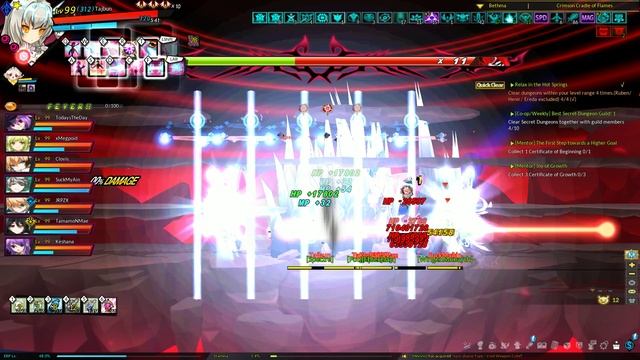 [Elsword NA] Code: Sariel 12-7 Crimson Cradle of Flames Gameplay (Pre-Reboot) смотреть онлайн