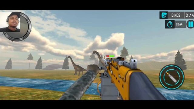 Dinosaurs game 'Crazy Dino Hunting -Real Animals Hunting, Android Gameplay ? смотреть онлайн