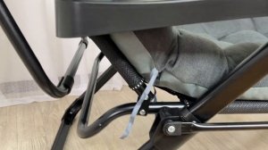 Кресло шезлонг с матрасом для отдыха