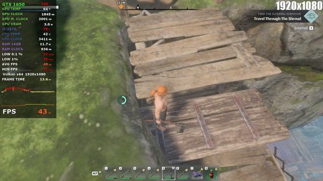 Enshrouded - GTX 1660 - GTX 1650 - GTX 1050 Ti i5 3470 смотреть онлайн