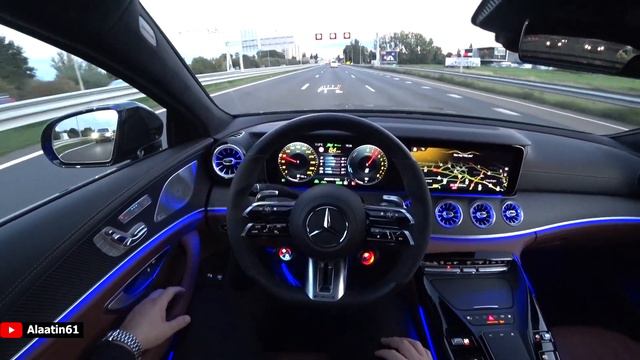 The Mercedes AMG GT63 S E-Performance 2024 Test Drive