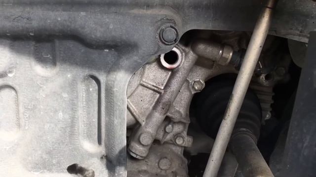 Location To Fill CVT Oil (tc) Toyota Alphard 2012