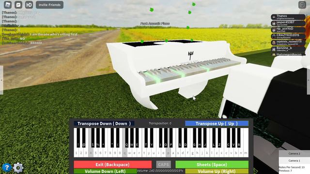 Sugarcrash On Roblox Piano