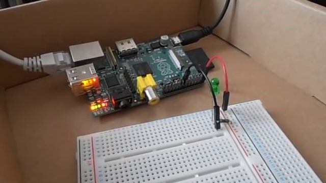 Raspberry Pi Experiment 1 - GPIO Blinking LED смотреть онлайн