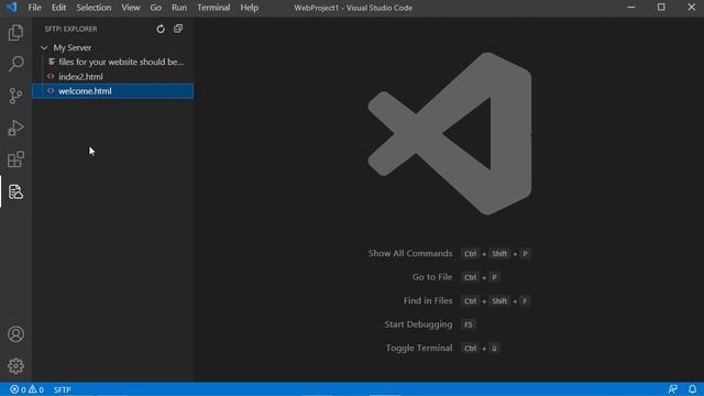Connect to FTP/SFTP Server using Visual Studio Code and SFTP Extention смотреть онлайн