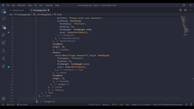 50+ Awesome Flutter Login UI Screens |Part 1| GitHub Link смотреть онлайн