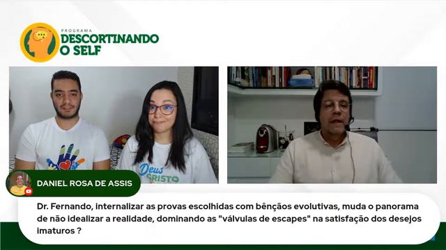 FUGA DA REALIDADE COMO MECANISMO DE DEFESA PARA CONFLITOS Com: Fernando Costa 09/03 19h30 смотреть онлайн