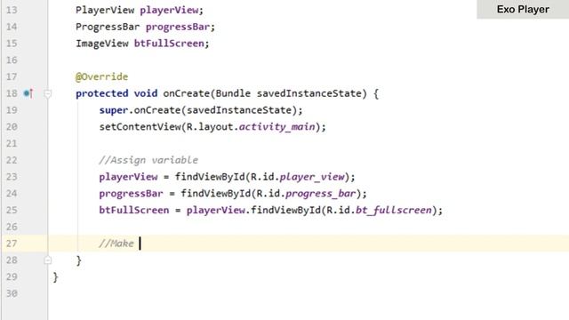 How to Implement Exo Player With Custom Controller in Android Studio | ExoPlayer | Android Coding смотреть онлайн