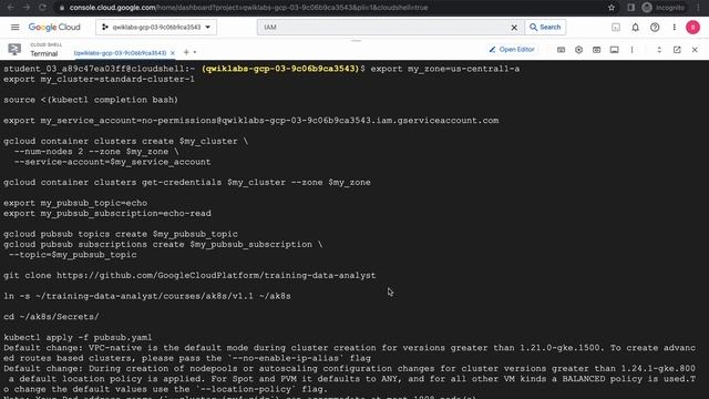 Working with Google Kubernetes Engine Secrets and ConfigMaps #qwiklabs #coursera With Explanation? смотреть онлайн