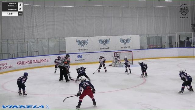 Красные Ястребы 2 - Созвездие  | CK Арктика | Плей - офф лиги HOCKEY CHANCE | 23.04.2022