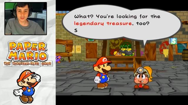 PAPER MARIO THE THOUSAND-YEAR DOOR #1 - O INÍCIO DA AVENTURA смотреть онлайн