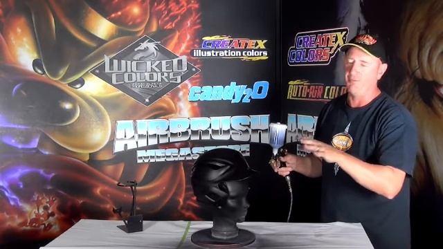 Airbrush Frankenstein Helmet Airbrush Megastore Prt3 смотреть онлайн
