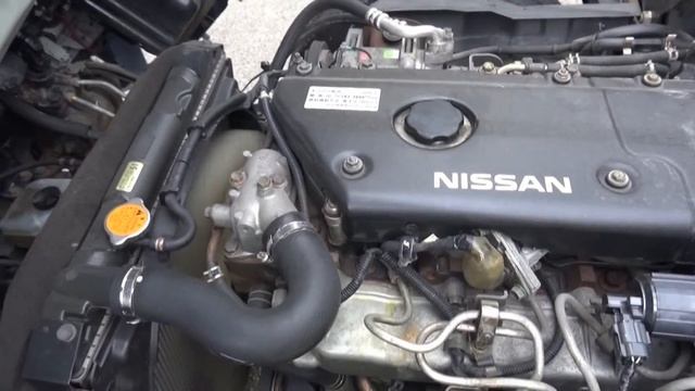 中古トラック 平成14年式 日産 アトラス 平ボディ エンジンです смотреть онлайн