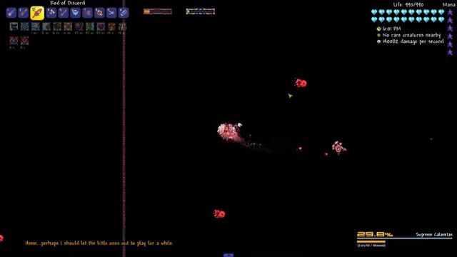Terraria Calamity Mod - Supreme Calamitas Fight (REVENGEANCE MODE) смотреть онлайн