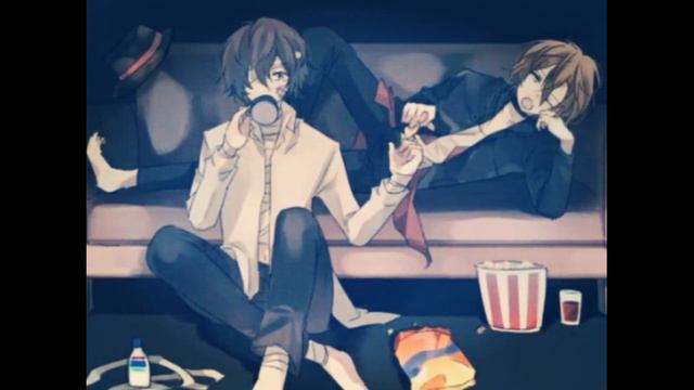 Дазай & Чуя || Соукоку || - || Яой || 🍷🍷 смотреть онлайн