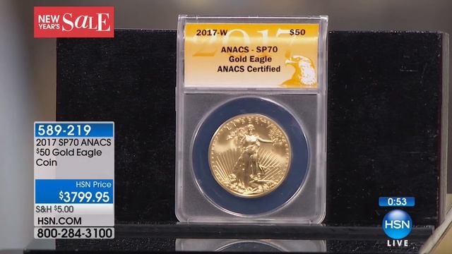 HSN | Coin Collector featuring New Releases 12.31.2017 - 11 AM смотреть онлайн