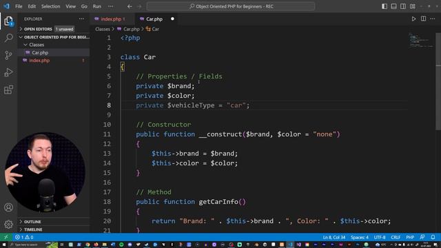 Learn Object Oriented PHP for Beginners _ With Examples to Help You Understand! _ OOP PHP Tutorial смотреть онлайн