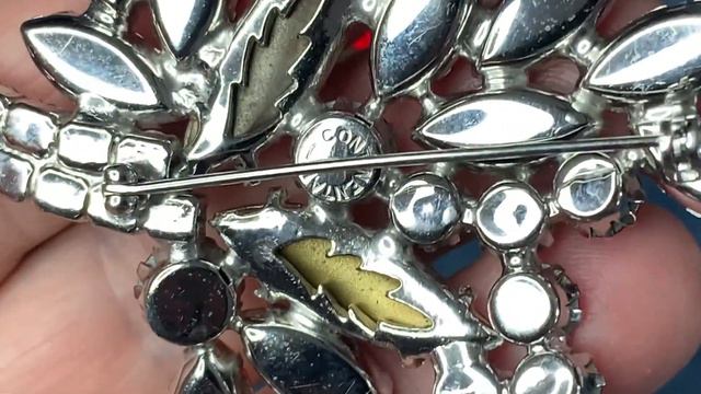 #108. Винтажные(и не только) находки в красных тонах.#vintagejewerly #винтажныеукрашения #second