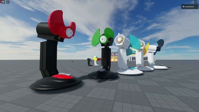 3 Rare Wobbly Fans : Roblox Fan смотреть онлайн