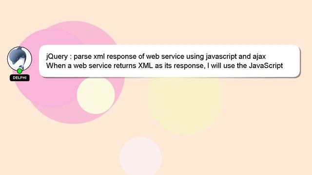jQuery : parse xml response of web service using javascript and ajax смотреть онлайн