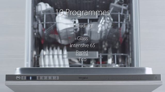 Whirlpool WIO3T123PEF UK Supreme Clean Integrated 60cm Dishwasher смотреть онлайн