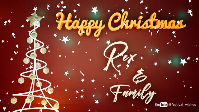 Rex #Christmas #special #video #wish Happy Christmas song - Happy Christmas wishes to you смотреть онлайн