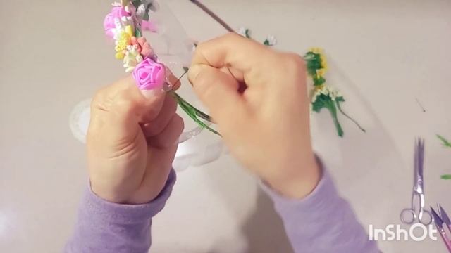 Венок на голову своими руками