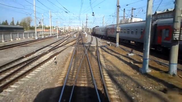 Подъезд к Вологде на поезде август 2014 смотреть онлайн