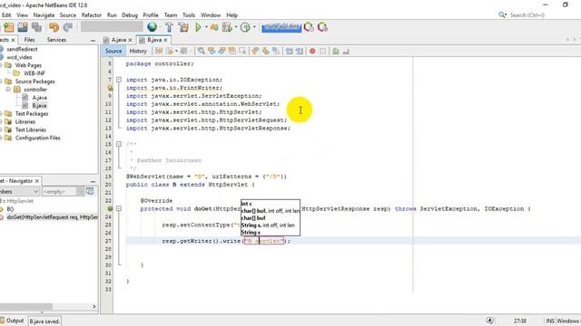 How to use Request Dispatcher | Java Institute | Sandaruwan Senanayaka смотреть онлайн