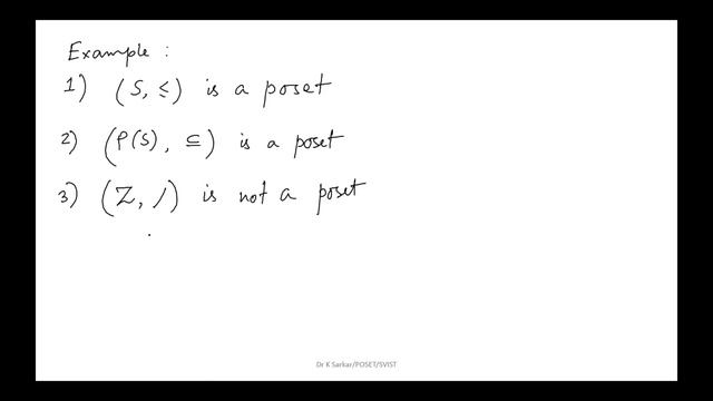 POSET || Partially Ordered Set || Discrete Mathematics || CSE || CIVIL || Dr K Sarkar смотреть онлайн
