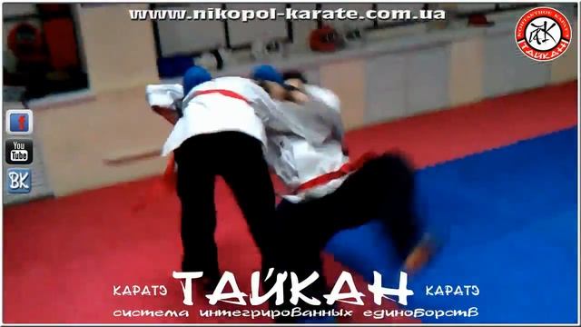 v_9 Тайкан мма контактное каратэ (броски,кумитэ-ката.кихон). смотреть онлайн