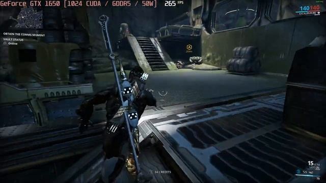 ? NVIDIA GeForce GTX 1650 [Laptop, 50W] - Warframe gameplay benchmarks (1080p) смотреть онлайн