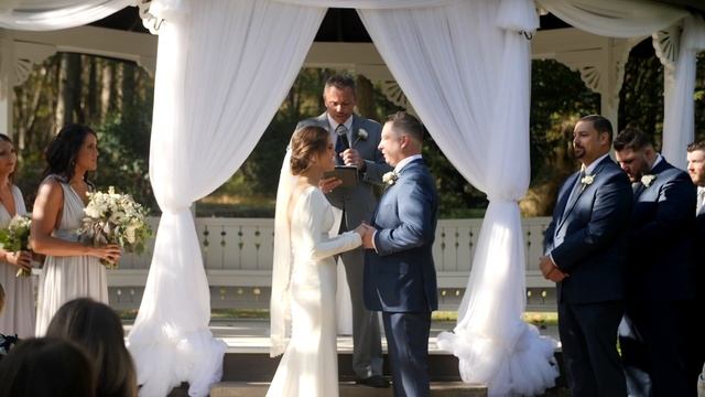 Fall Wedding at The Grand Estate | Hidden Acres, PA смотреть онлайн