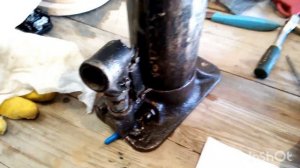 Ремонт домкрата 5 тонн. ШААЗ замена подкачивающего цилиндра.