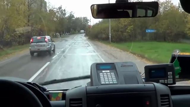 Горки Ленинские. Москва. Маршрутка № 439. 2012. смотреть онлайн