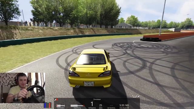 КАК Я ДРИФТИТЬ УЧИЛСЯ ASSETTO CORSA НА РУЛЕ Logitech G27 FreeTrack смотреть онлайн