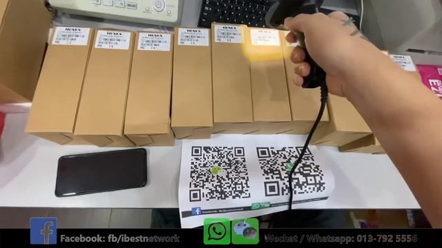 HENEX HIGH QUALITY 1D/2D BARCODE SCANNER HC-3206 ( Scan QR CODE , TNGO , E-WALLET , BOOST & etc ) смотреть онлайн