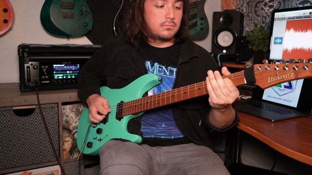 Unprocessed Guitar Solo Contest - Jordan Apodaca #unprocessedcontest Ibanez AZ2402 смотреть онлайн