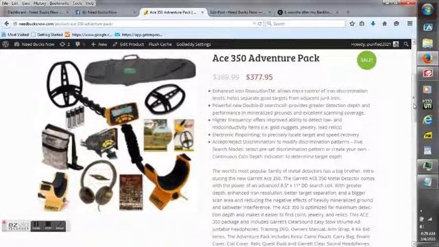 Garrett Ace 350 Adventure Pack Review Available Inside Of NeedBucksNow.com смотреть онлайн
