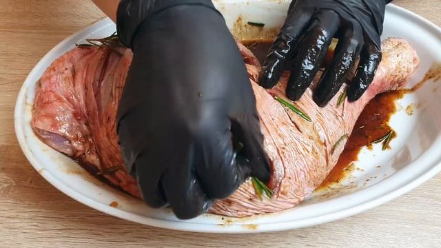 Индейка в духовке с картофеля просто пальчики оближешь смотреть онлайн