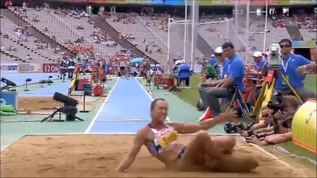 Jessica Ennis Hill slow women's long jump 2 смотреть онлайн