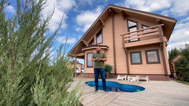 Что стало с домом из клеёного бруса у моря за 6 лет? Наш первый дом! смотреть онлайн