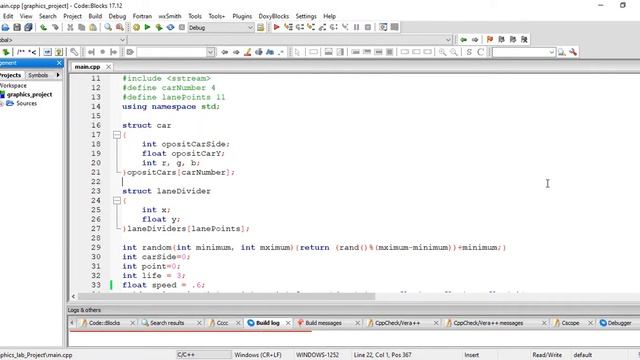 Car Game project using OpenGL, C++ with source code смотреть онлайн