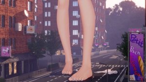 Little car (Giantess animation)