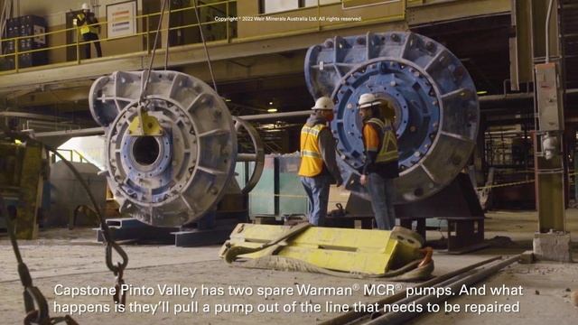 Capstone Pinto Valley Copper Mine - Warman MCR pump upgrade смотреть онлайн