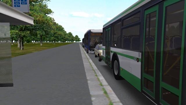 OMSI 2 Москва поездка на маршруте №168 Метро Профсоюзная - Чертаново Северное смотреть онлайн