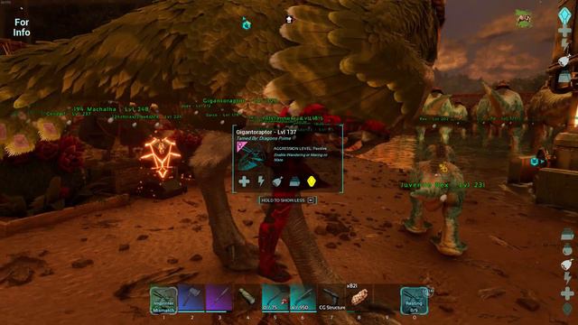 Гигантораптор: теропод-нянька для ваших дино! #arksurvivalascended смотреть онлайн
